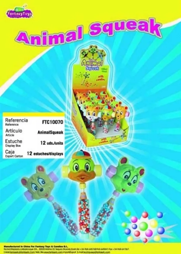 Ficha del producto Animal Squeak, referencia FTC 10070