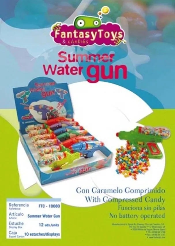 Ficha del producto Summer Water Gun, referencia FTC 10080