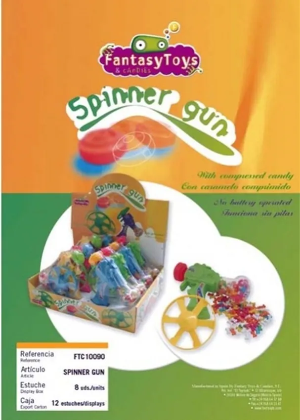 Ficha del producto Spinner Gun, referencia FTC 10090