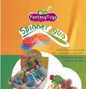 Spinner Gun, lanzador de Fantasy Toys & Candies