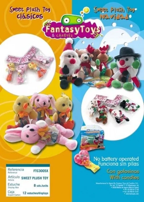 Ficha del producto Sweet Plush Toy, referencia FTC 3005X