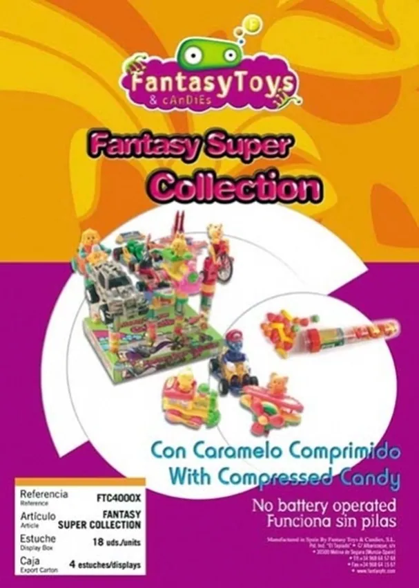 Ficha del producto Fantasy Super Collection, referencia FTC 4000X