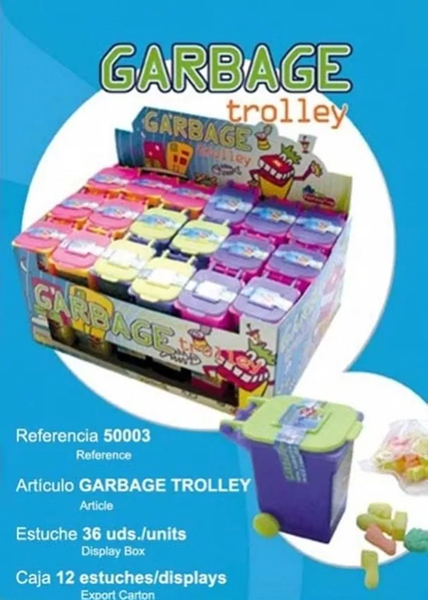 Ficha del producto Garbage Trolley, referencia FTC 50003