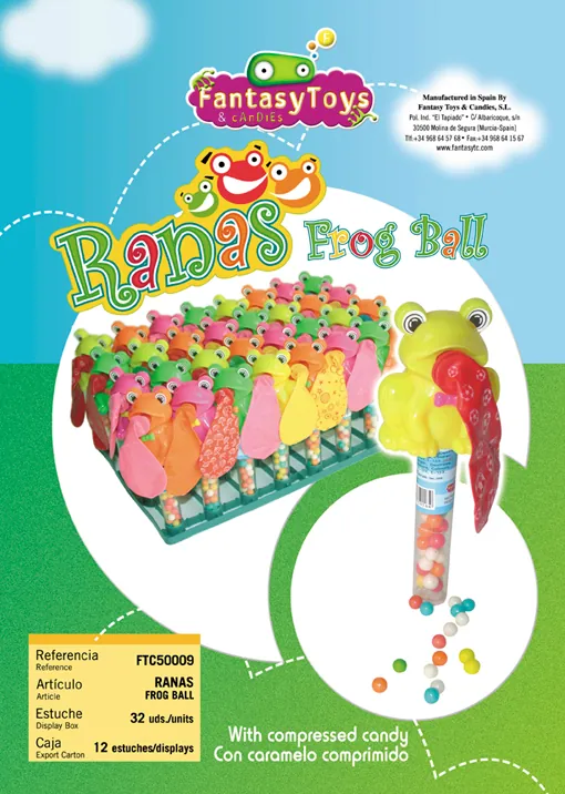 Ficha del producto Frog Ball, referencia FTC 50009
