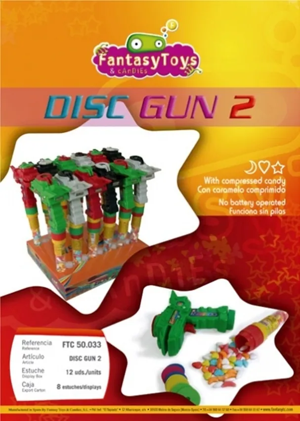 Ficha del producto Disc Gun 2, referencia FTC 50033