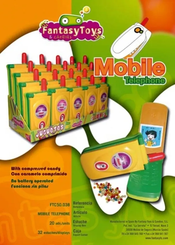 Ficha del producto Mobile Telephone, referencia FTC 50038