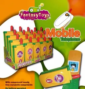 Mobile Telephone, teléfono de juguete de Fantasy Toys & Candies