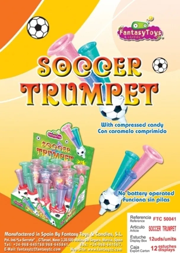 Ficha del producto Soccer Trumpet, referencia FTC 50041