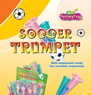 Soccer Trumpet, trompeta de Fantasy Toys & Candies