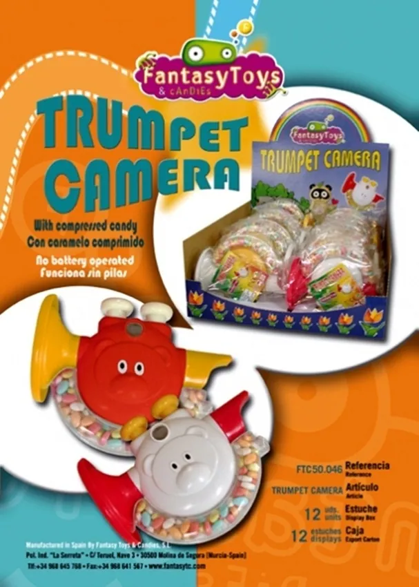 Ficha del producto Trumpet Camera, referencia FTC 50046