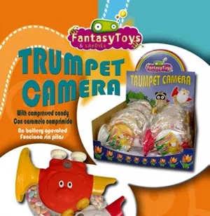Trumpet Camera, cámara de juguete de Fantasy Toys & Candies