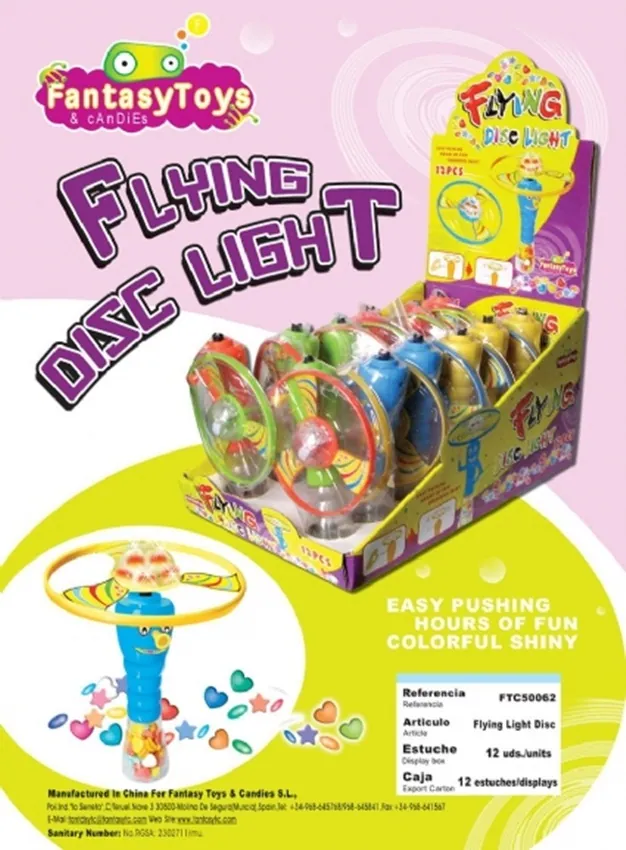 Ficha del producto Flying Light Disc, referencia FTC 50062