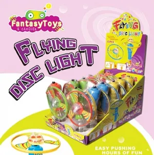 Flying Light Disc, lanzador de Fantasy Toys & Candies