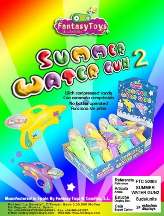 Ficha del producto Summer Water Gun 2, referencia FTC 50063