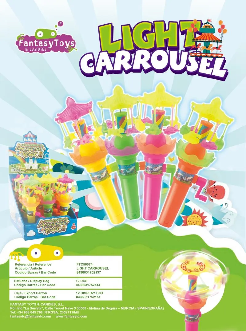 Ficha del producto Light Carrousel, referencia FTC 50074