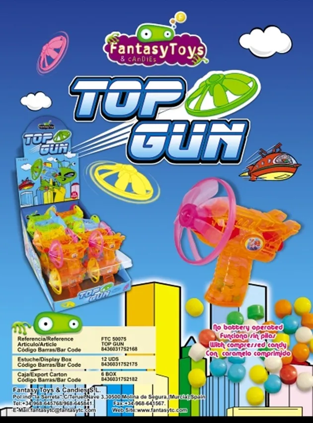 Ficha del producto Top Gun, referencia FTC 50075
