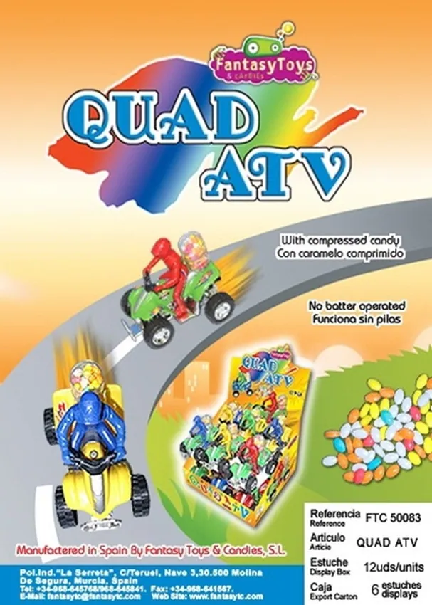 Ficha del producto Quad ATV, referencia FTC 50083