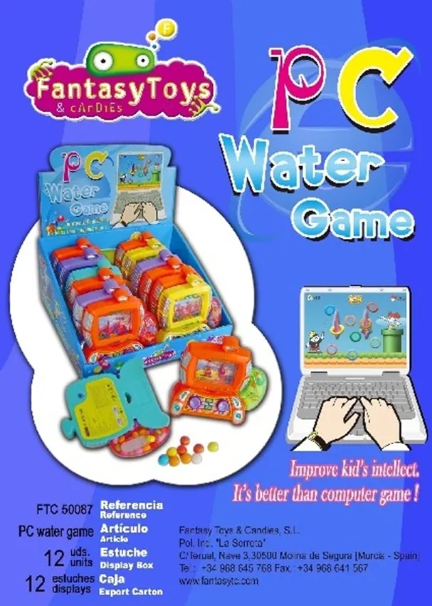 Ficha del producto PC Water Game, referencia FTC 50087
