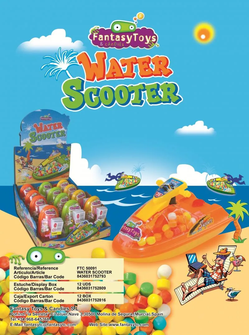 Ficha del producto Water Scooter, referencia FTC 50091