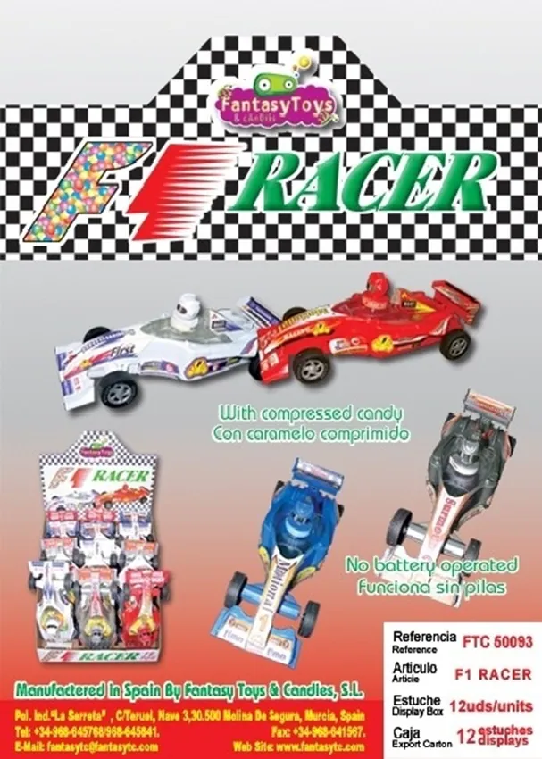 Ficha del producto F1 Racer, referencia FTC 50093