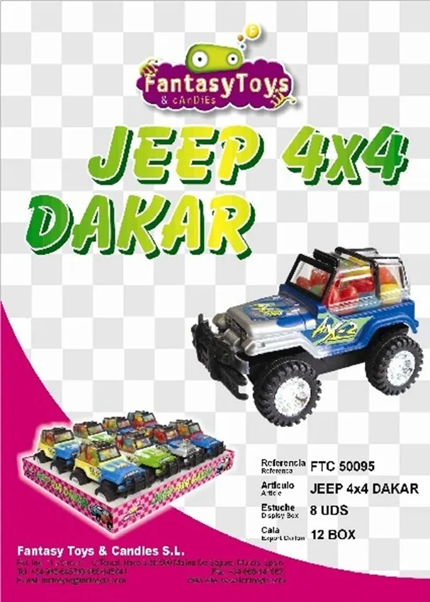 Ficha del producto Jeep 4x4 Dakar, referencia FTC 50095