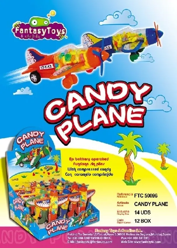 Ficha del producto Candy Plane, referencia FTC 50096