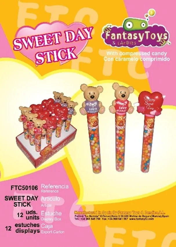 Ficha del producto Sweet Day Stick, referencia FTC 50106