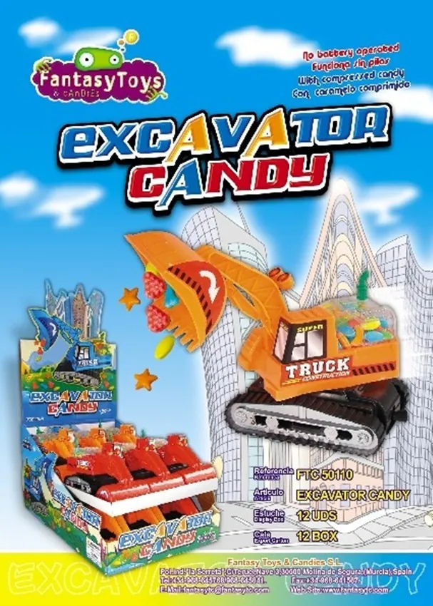 Ficha del producto Excavator Candy, referencia FTC 50110