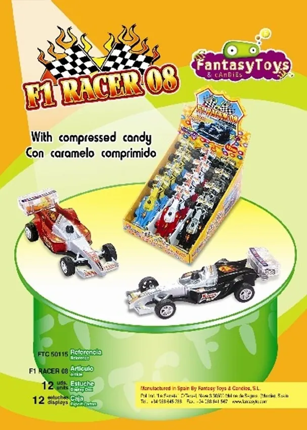 Ficha del producto F1 Racer 08, referencia FTC 50115