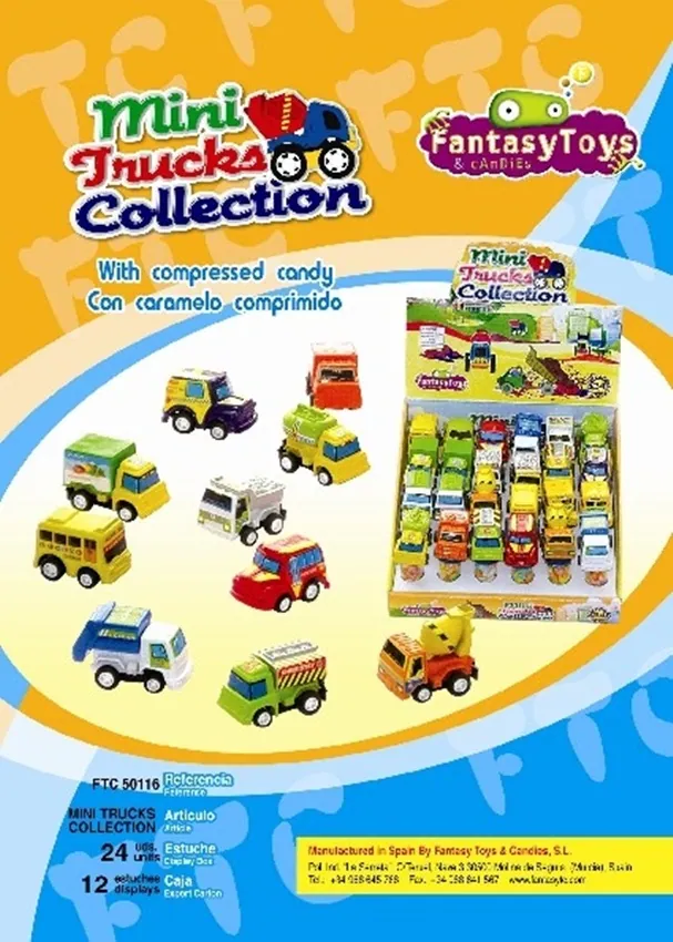 Ficha del producto Mini Trucks Collection, referencia FTC 50116