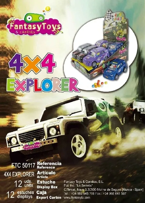 Ficha del producto 4x4 Explorer, referencia FTC 50117