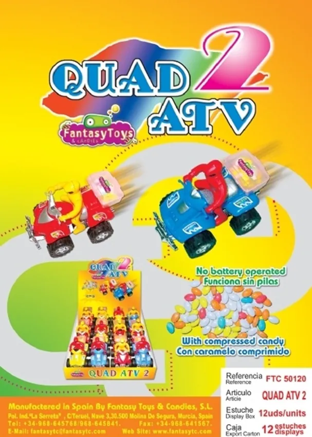 Ficha del producto Quad ATV 2, referencia FTC 50120