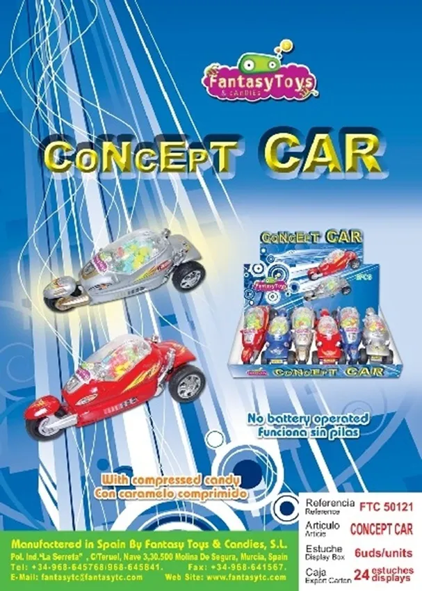Ficha del producto Concept Car, referencia FTC 50121