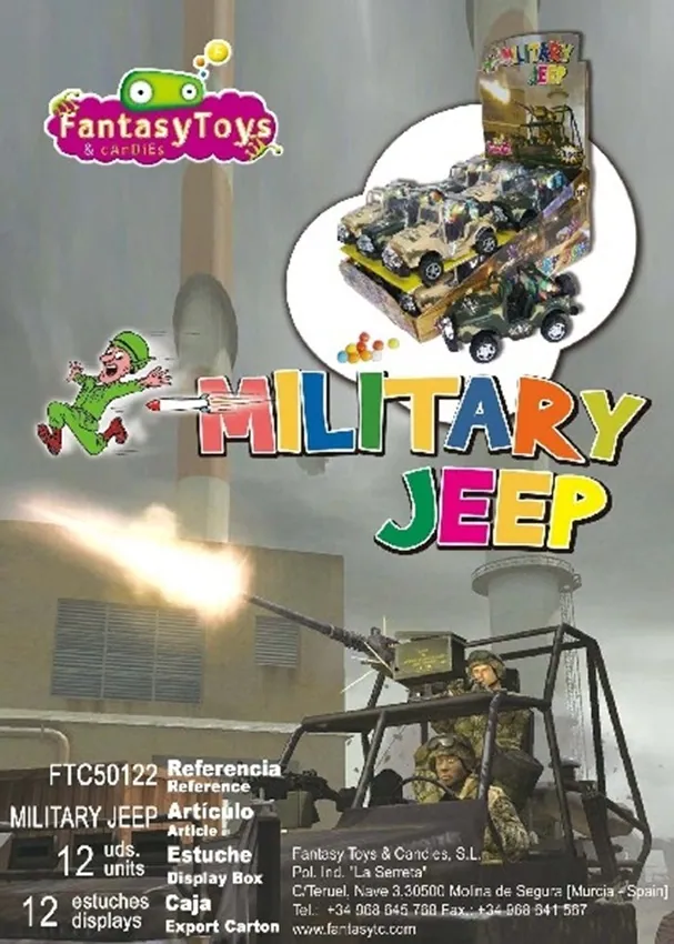 Ficha del producto Military Jeep, referencia FTC 50122