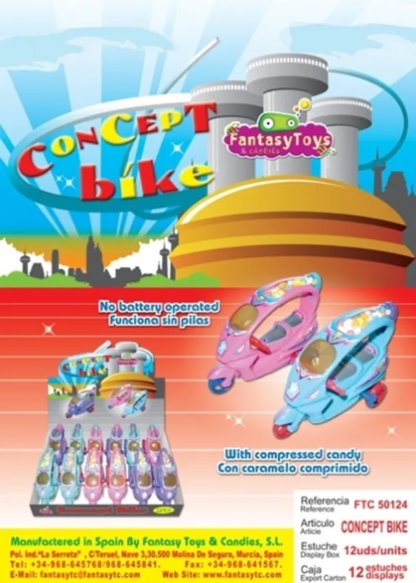 Ficha del producto Concept Bike, referencia FTC 50124