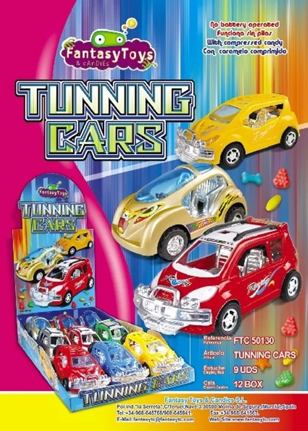 Ficha del producto Tunning Cars, referencia FTC 50130