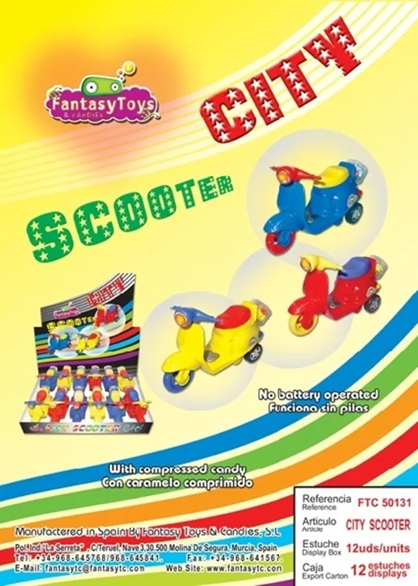 Ficha del producto City Scooter, referencia FTC 50131