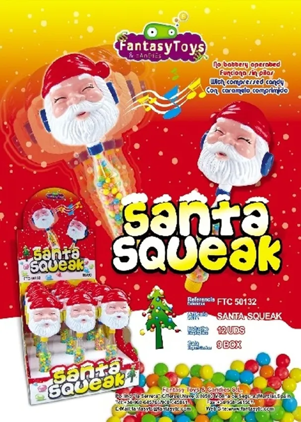 Ficha del producto Santa Squeak, referencia FTC 50132
