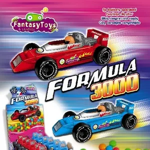 Formula 3000, coche de carreras de Fantasy Toys & Candies