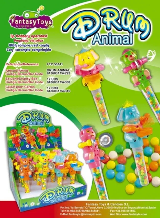 Ficha del producto Drum Animal, referencia FTC 50141