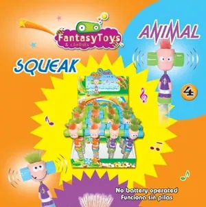 Animal Squeak 4, juguete sonoro de Fantasy Toys & Candies