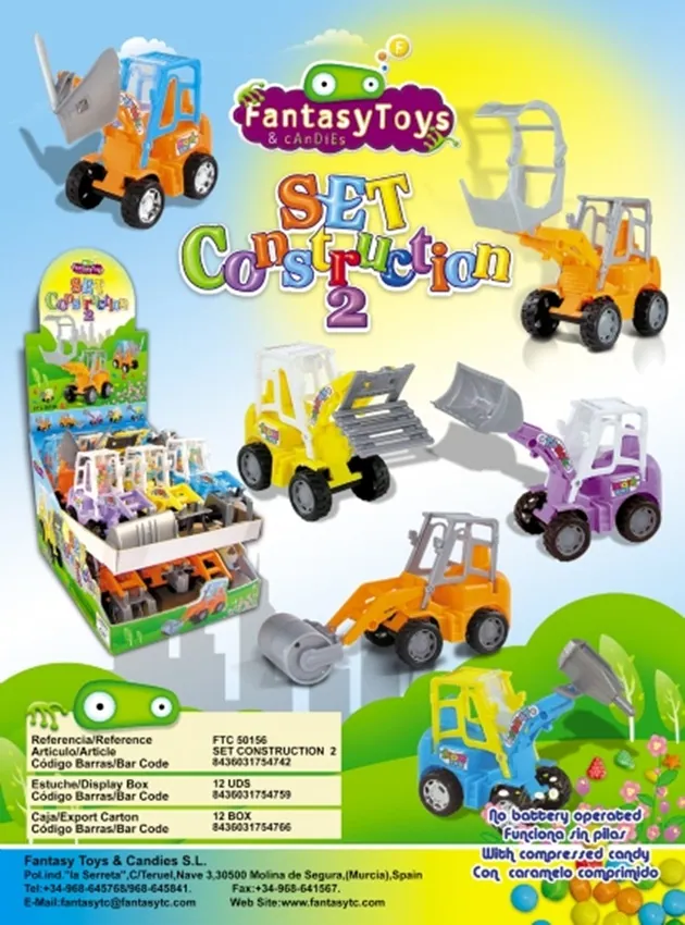 Ficha del producto Set Construction 2, referencia FTC 50156