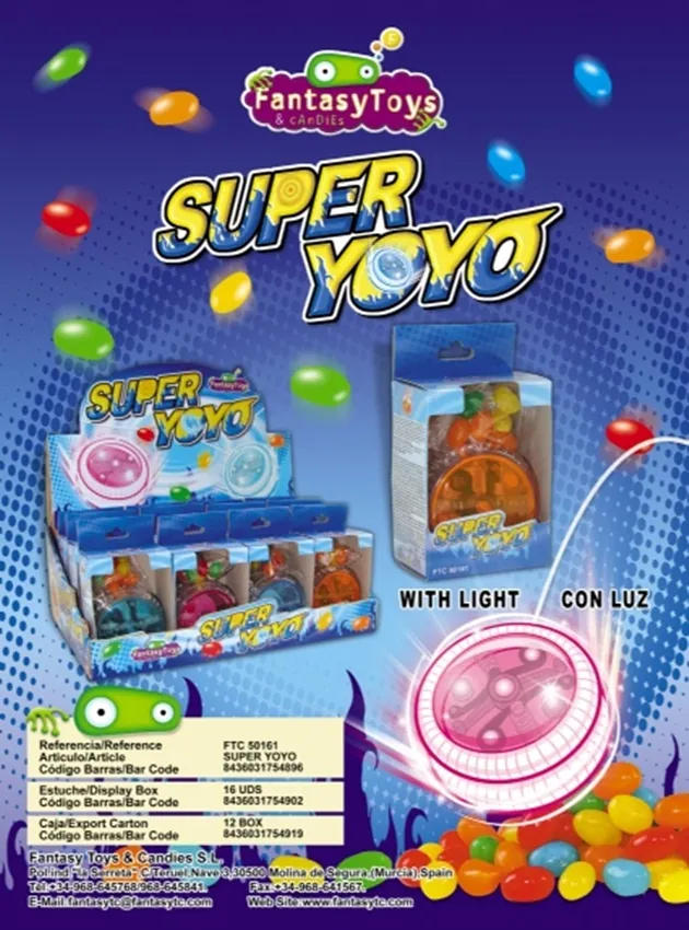 Ficha del producto Super Yoyo, referencia FTC 50161