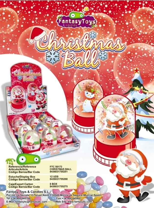 Ficha del producto Christmas Ball, referencia FTC 50173