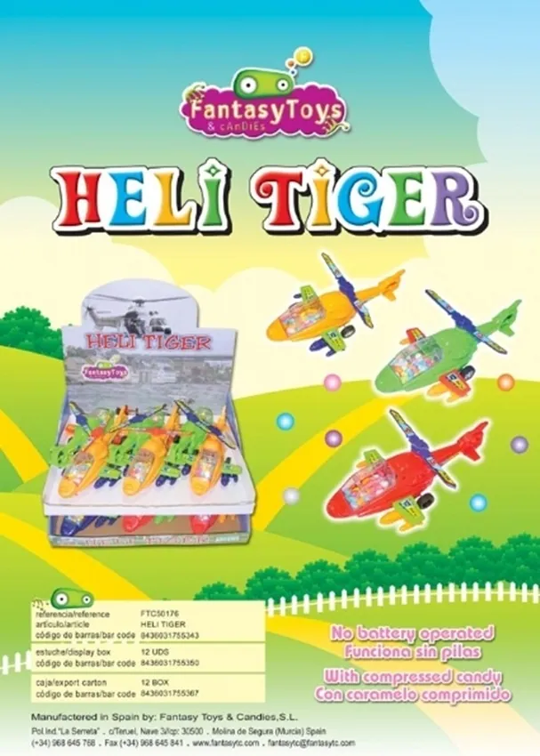 Ficha del producto Heli Tiger, referencia FTC 50176