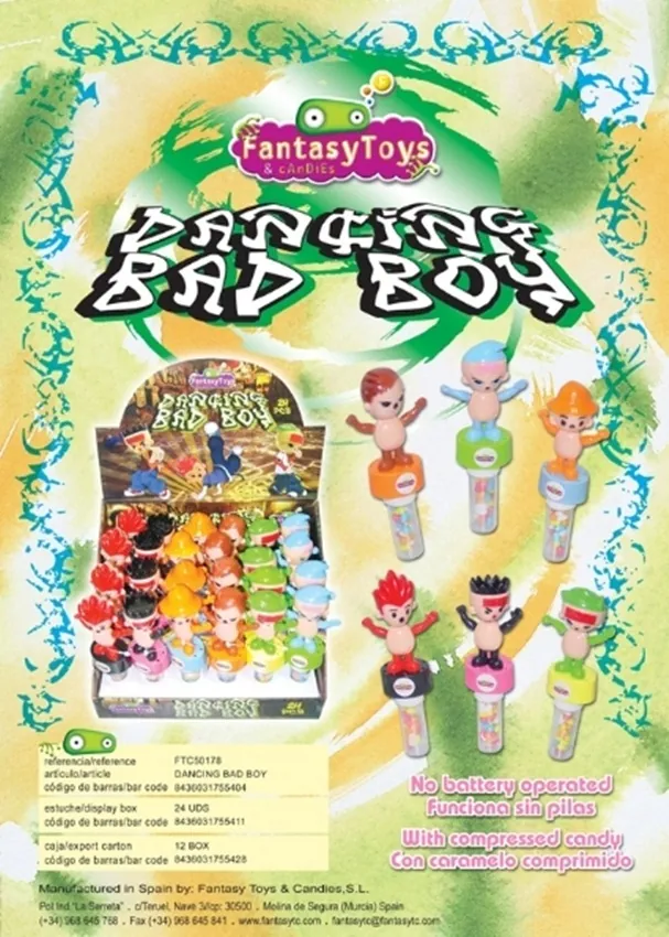 Ficha del producto Dancing Bad Boy, referencia FTC 50178