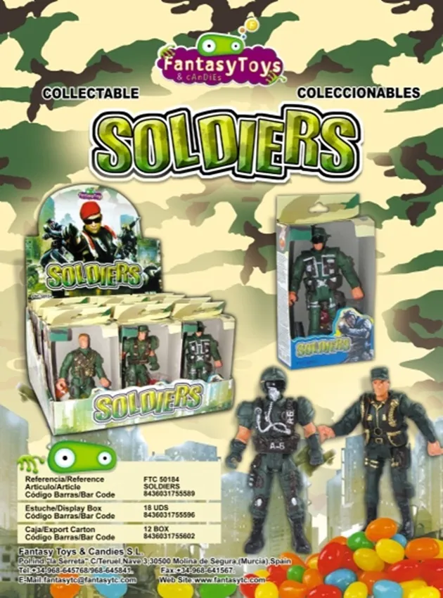 Ficha del producto Soldiers, referencia FTC 50184