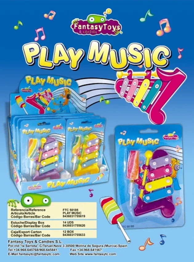 Ficha del producto Play Music, referencia FTC 50185