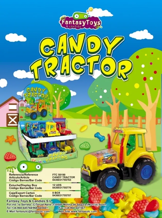 Ficha del producto Candy Tractor, referencia FTC 50190