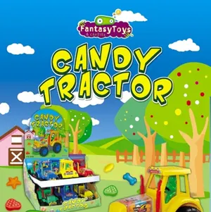Candy Tractor, tractor de Fantasy Toys & Candies